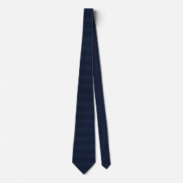 Navy Blue Ribbed Tie for Business & Groomsmen ネクタイ