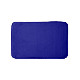 Navy Blue Solid Color バスマット