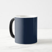 Navy Blue Stylish Mug モーフィングマグカップ (正面左)