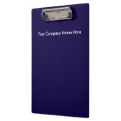 Navy Blue White Logo Pro clipboard クリップボード (左)