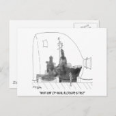 Navy Cartoon 9228 ポストカード (正面/裏面)