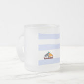 NAVY COFFEE MUG フロストグラスマグカップ (正面左)