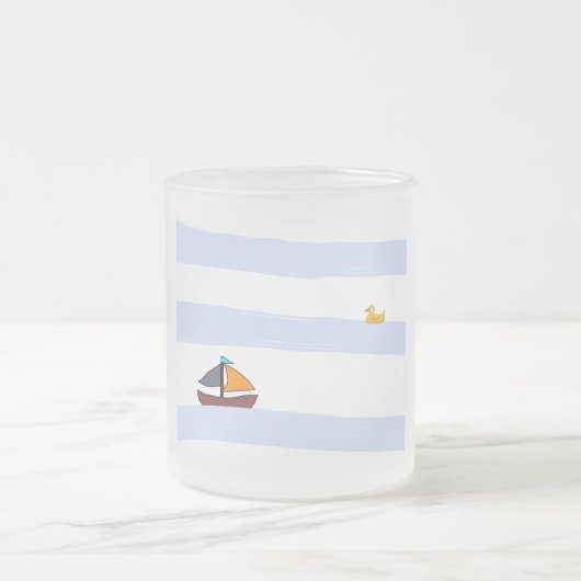 NAVY COFFEE MUG フロストグラスマグカップ (中央)