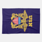 Navy Design キッチンタオル (横)