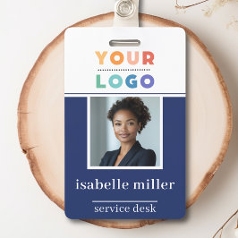 Navy Employee Photo ID Companyセキュリティ名 バッジ