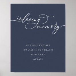 Navy Essential Script in Loving Memory ポスター