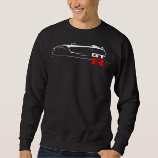 Navy GTR Supercar Turbo Niss Car R34 R35 T-Shirt スウェットシャツ