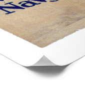 Navy - Here his Sir (US02306) ポスター (角)