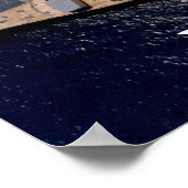 navy metal ポスター (角)