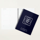 Navy Minimalist | Custom Corporate Logo Planner プランナー手帳 (ディスプレー)