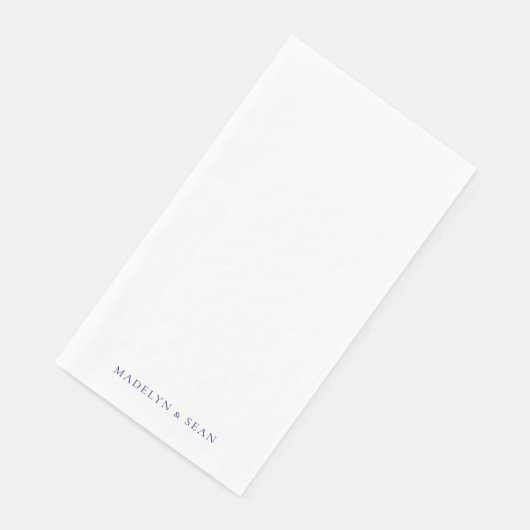Navy Names Simple & Elegant White Wedding (コーナー)