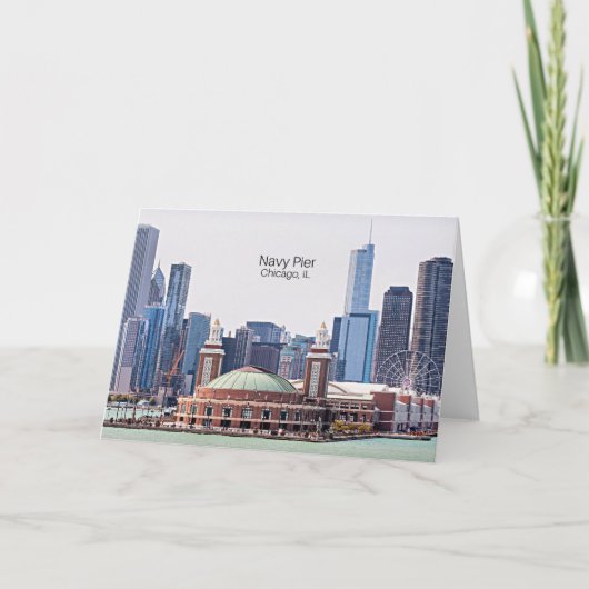 Navy Pier, Chicago, IL カード (正面)