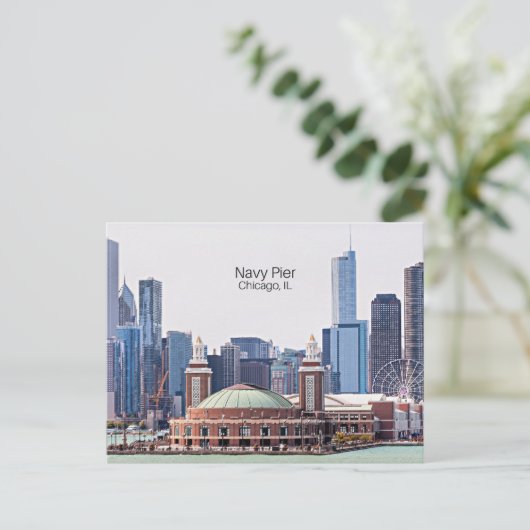 Navy Pier, Chicago, IL ポストカード (スタンド正面)