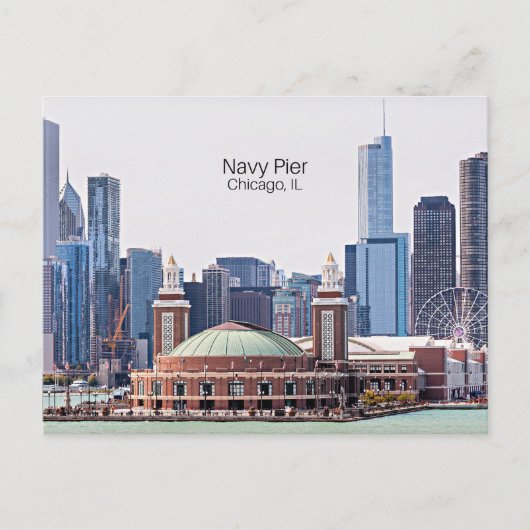 Navy Pier, Chicago, IL ポストカード (正面)