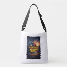 Navy USN Veteran クロスボディバッグ