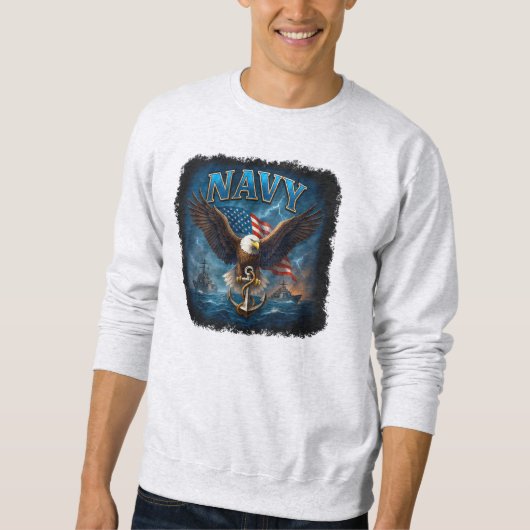 Navy USN Veteran スウェットシャツ (正面)
