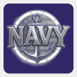 Navy USN Veteran スクエアシール