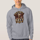 Navy - USN - Veteran パーカ (正面)