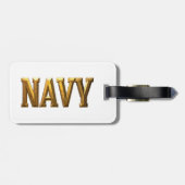 Navy USN VETERAN ラゲッジタグ (裏面横)