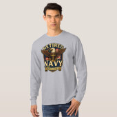 Navy USN Veteran Tシャツ (正面フル)