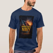 Navy USN Veteran Tシャツ (正面)