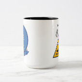 Navy VAP-61 Photo Squadron Coffee Mug ツートーンマグカップ (中央)