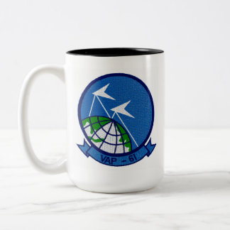 Navy VAP-61 Photo Squadron Coffee Mug ツートーンマグカップ