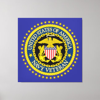 Navy Veteran キャンバスプリント