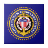 Navy Veteran 2 Ceramic Tile タイル (正面)