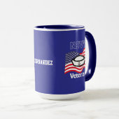 Navy Veteran Mug マグカップ (正面右)
