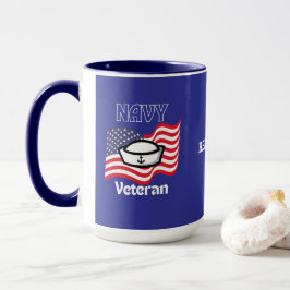 Navy Veteran Mug マグカップ