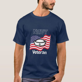 Navy Veteran T-Shirt Tシャツ
