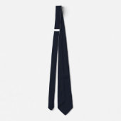 navy-weiß –zweifarbig navy-white ネクタイ (裏面)