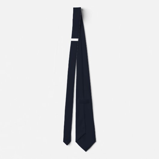 navy-weiß –zweifarbig navy-white ネクタイ (裏面)