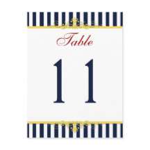 Navy、White、Yellow、Redテーブストライプのル番号