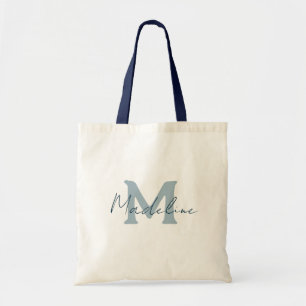 navyblueカスタマイズされたbridesmaidギフトのスクリプト トートバッグ