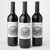 Nawlins Wine Label ワインラベル (ボトル)