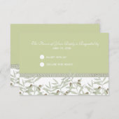 Naxos応答カード 出欠カード (正面/裏面)