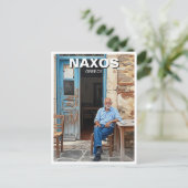 Naxos Greece Islands Travel ポストカード (スタンド正面)