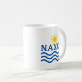 NAXOS Greece、Sun Waves コーヒーマグカップ (正面右)