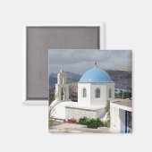 Naxos Greek Church Architecture Magnet マグネット (正面/裏面)