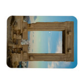Naxos Portara Fridge Magnet  マグネット (横)