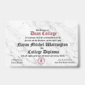 Nayan Mitchel Warrington バッジ (正面)