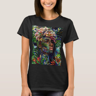 "Nayari" – ジャングルのミラージュ – アマゾニアの女性 Tシャツ