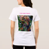 “Nayari” - Jungle Mirage - Women In Amazonia   トライブレンドＴシャツ (裏面)