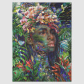 “Nayari” - Jungle Mirage - Women In Amazonia   薄葉紙 (正面)