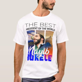 Nayib Bukele Presidente / Diseño El Salvador Tシャツ