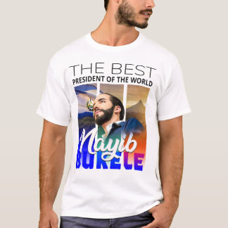 Nayib Bukele Presidente / Diseño El Salvador Tシャツ