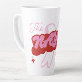 NAYLA Love カフェラテマグ (左アングル)