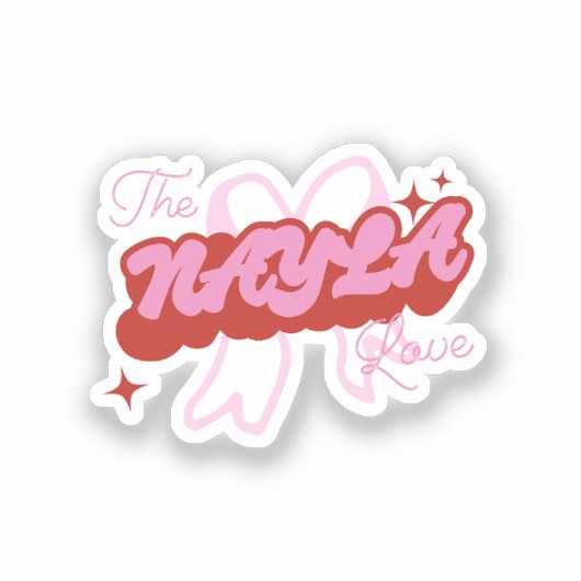 NAYLA Love シール (正面)